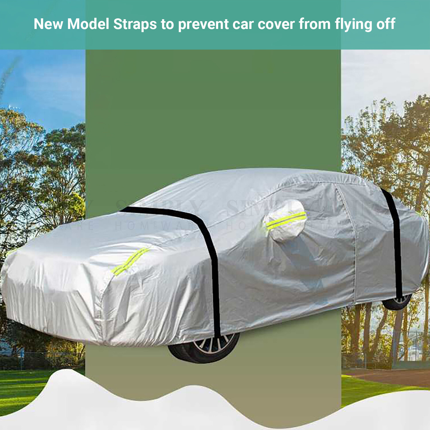 Aluminium Car Cover Ute SUV Lightweight Waterproof Large Dust Hail