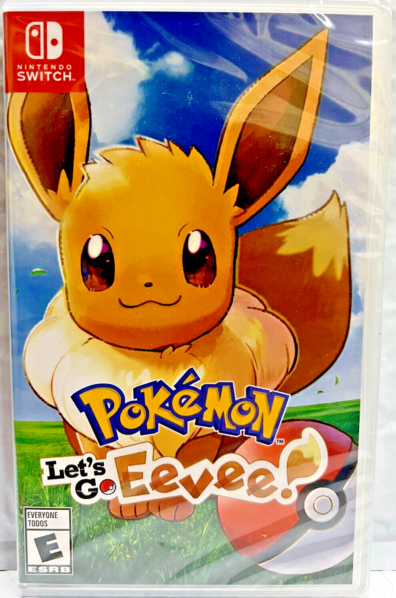 Pokemon: Let's Go, Eevee! + Pikachu! Switch Brand New Game Bundle