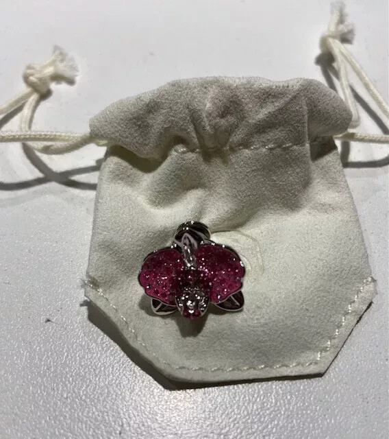 Swarovski Crystal 2024 ORCHID PETAL TACK PIN 5683349 NEW IN