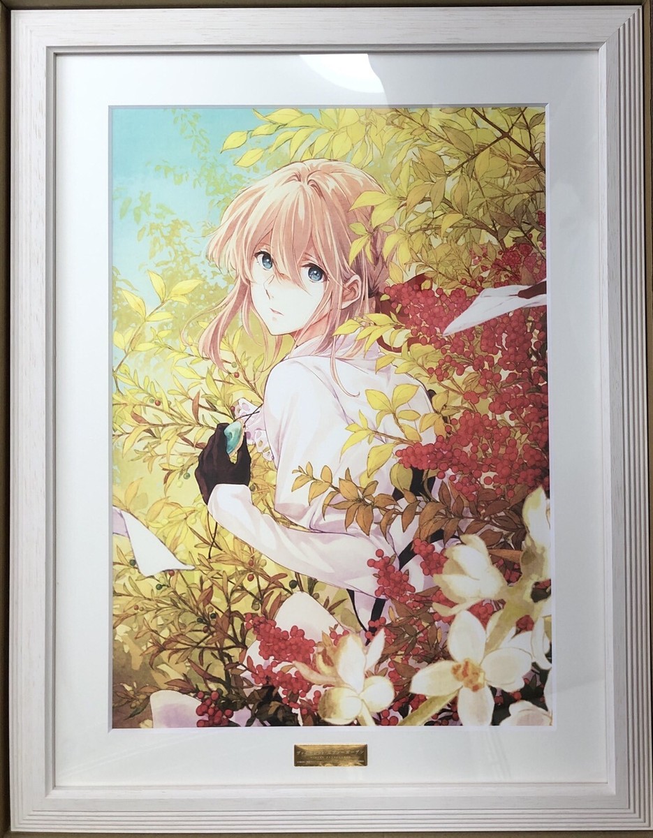 VIOLET EVERGARDEN Art picture frame kyoto animation anime kyoani