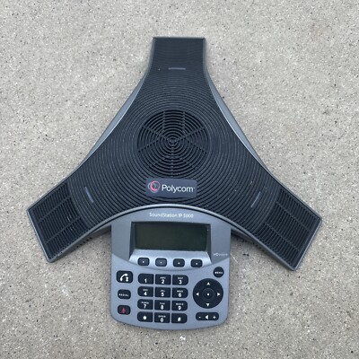 POLYCOM SoundStation IP 5000 Conference Phone 2201-30900-001 USED