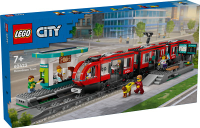 LEGO  City - 60423 Straßenbahn mit Haltestelle | neu ovp