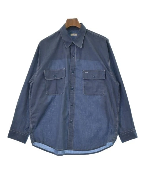 steven alan Casual Shirt Blue L 2200361883023 | eBay