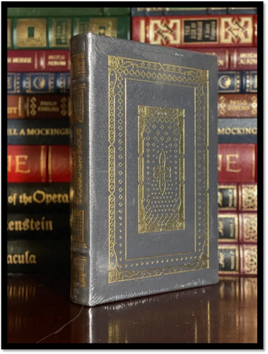 Smoke And Mirrors ✎SIGNED✎ by NEIL GAIMAN Sealed Easton Press Leather Hardback