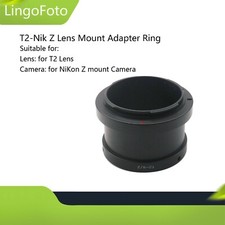 T2-Nik Z Lens Mount Adapter Ring for T2 T Lens to for NiKon Z mount Camera