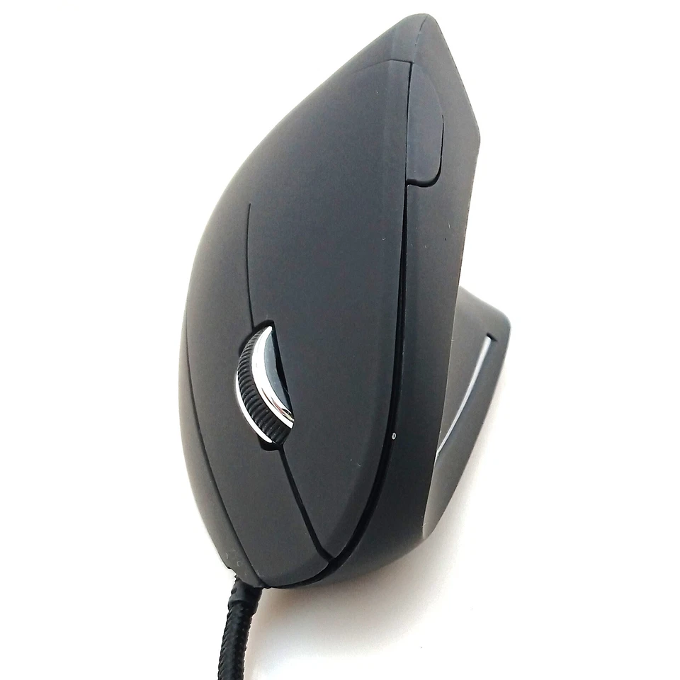 Ergonomic Optical USB Wired Vertical Mouse 1600 DPI 5 Buttons Handshake Position - Image 3 of 4