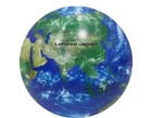 Hobonichi Earth Ball - A borderless globe that shows the current state of the