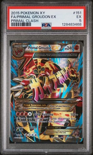 Primal Groudon-EX graded PSA 5 for sale on eBay