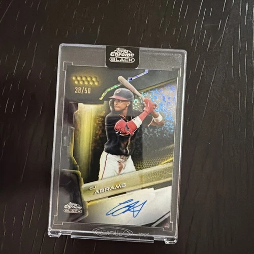 CJ Abrams 2026 Topps Chrome CJ Abrams Gold