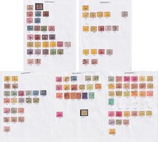 W Australia. 1860-1912. Mostly used selection(odd mint) hinged on five pages.
