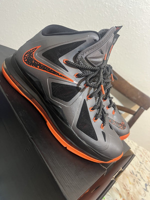 Nike LeBron X Lava SZ 10.5