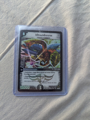 Duel Masters Ultrazidwurm   Super Rare   guter Zustand