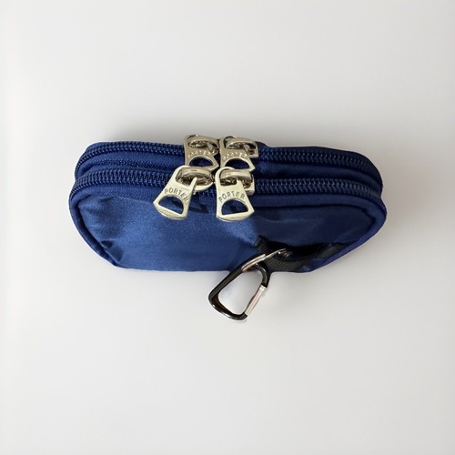 Head PORTER Double Layer Blue Key Pack Nylon Twill 6Key Hooks Made In Japan - Picture 15 of 15