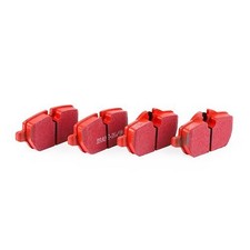 Bremsbelagsatz hinten EBC Rot für BMW 1er E81-E87 116d bis 120i