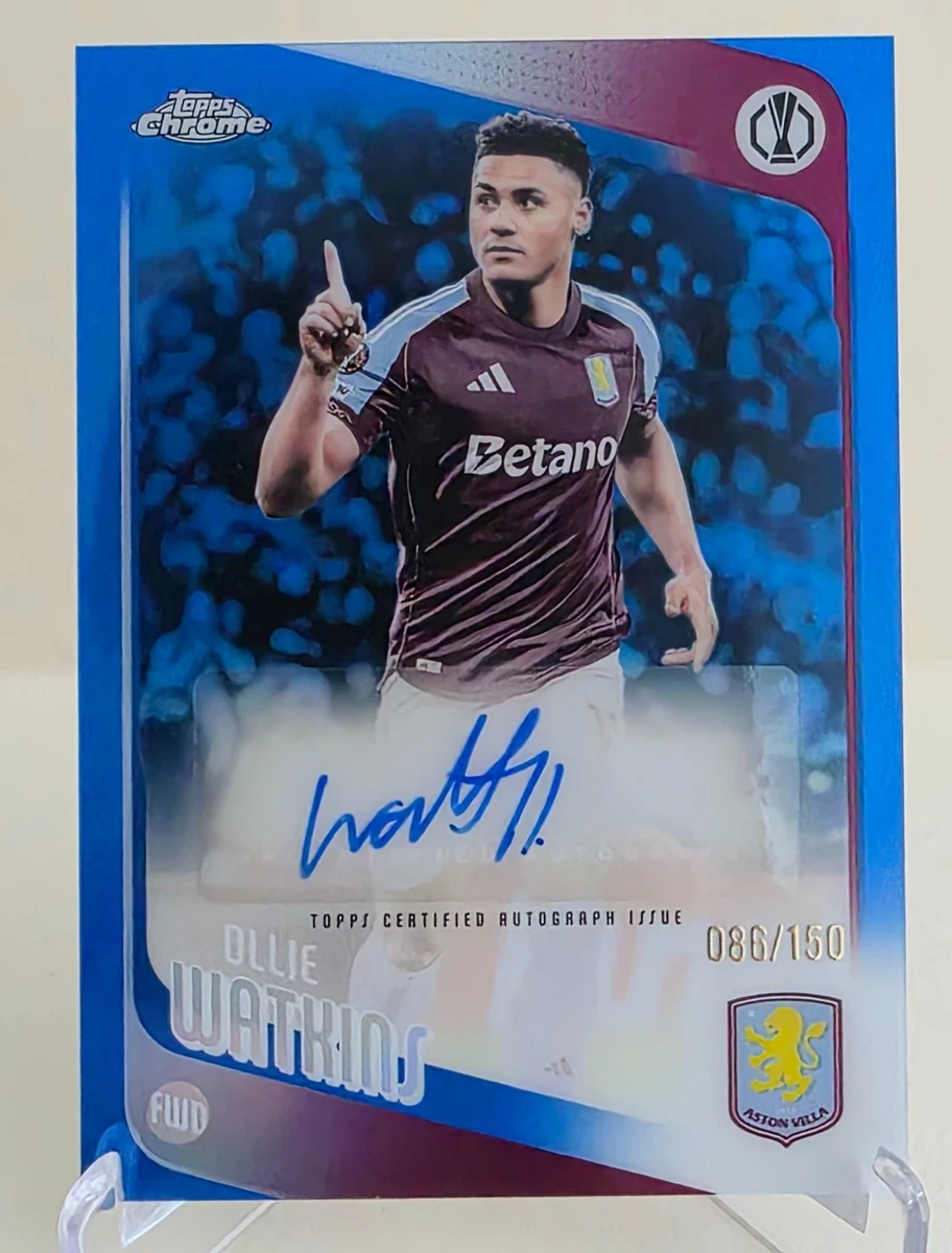 その他 Moussa Diaby & Ollie Watkins auto 06/10 Ollie Watkins | eBay