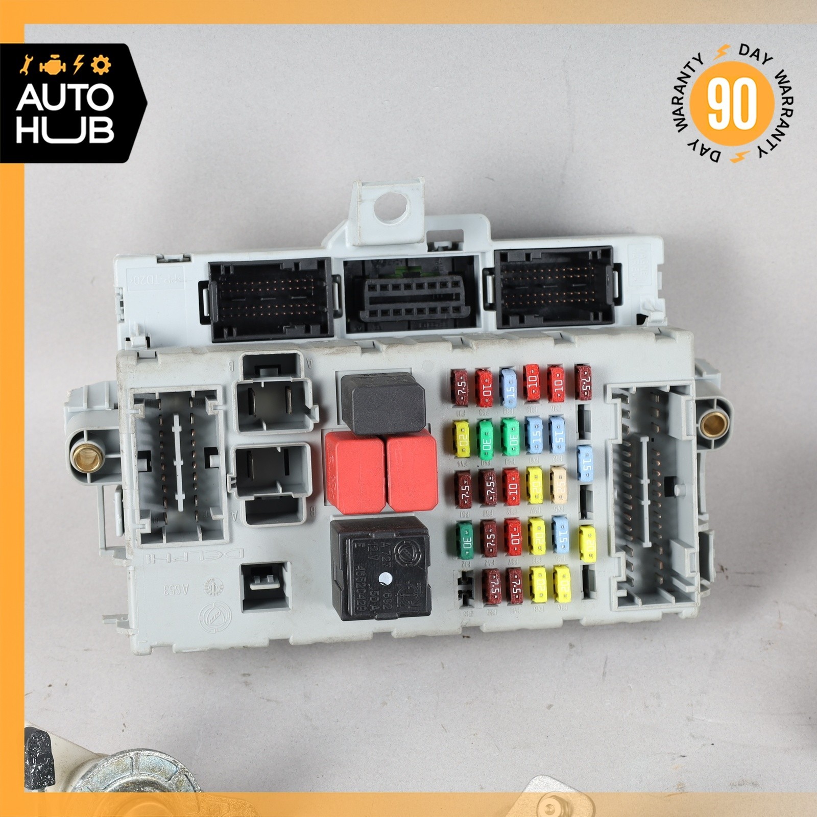 08-11 Maserati GranTurismo M145 Engine Computer Fusebox Ignition Lock Set OEM