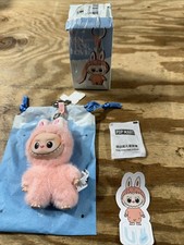 Authentic POP MART Labubu The Monsters Pin For Love Pendant Box Letter   U  