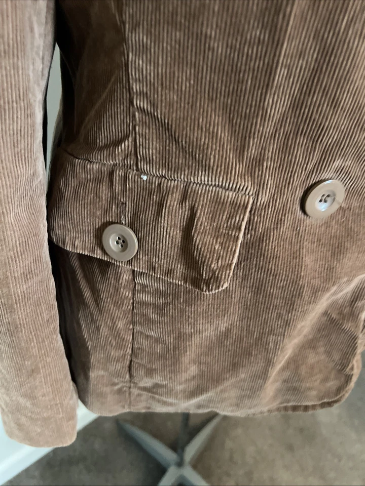 Chaqueta de Pana Tex by Max Azria Marrón Talla L Foto 4 de 4