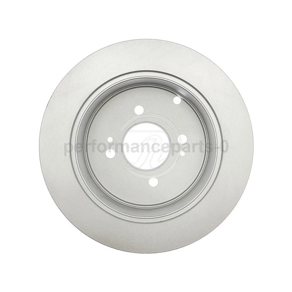 Rotor de freio a disco traseiro dianteiro Raybestos Brakes compatível com Hyundai Accent 2006-2008 - Imagem 3 de 4