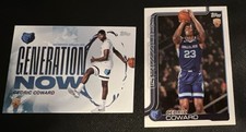 2023 Topps Cedric Coward Rookie Memphis Grizzlies Generation Now Lot of 2 Cards
