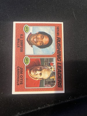 1976 Topps - O.J. Simpson, Jim Otis #203
