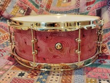 SSS Solid Shell Shop Custom Snare Drum Unikat Stave Kessel