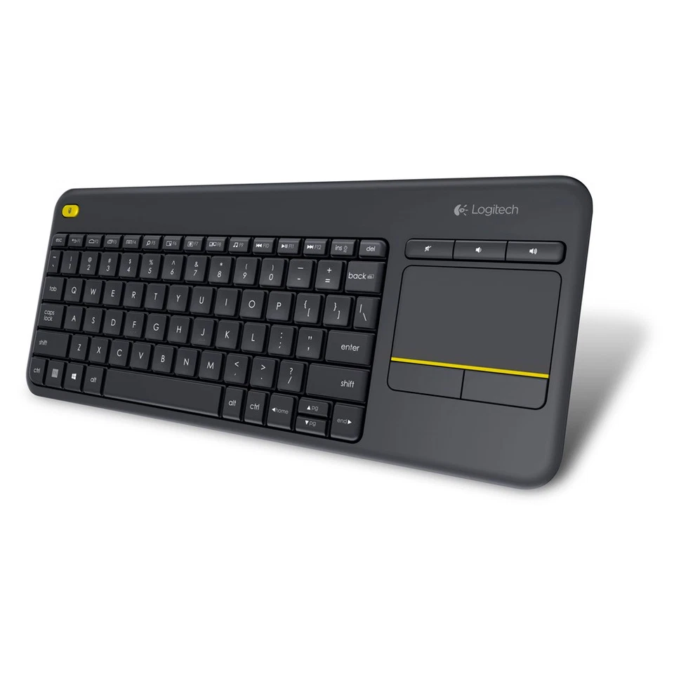 Logitech Wireless Touch Keyboard K400 Plus with Easy Media Control and Touchpad - Image 3 of 4