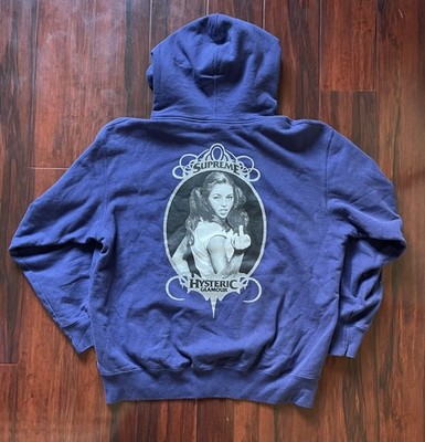 Supreme x Hysteric Glamour SS21 Zip Up Hoodie Men's Size Large