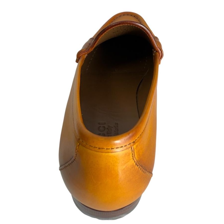 GUCCI Women's Horsebit Leather Loafers Dress Shoes Size:35/JP:22 141104K Authen thumbnail 8