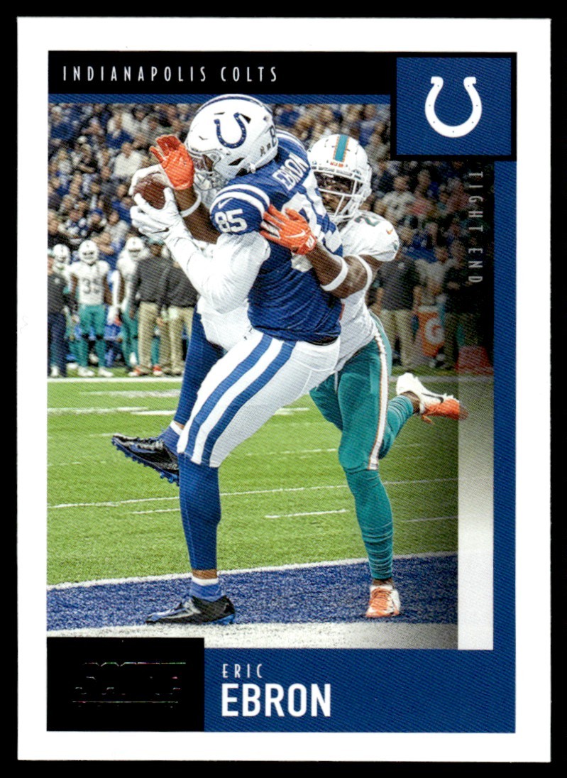 2020 SCORE ERIC EBRON #102 INDIANAPOLIS COLTS 1953