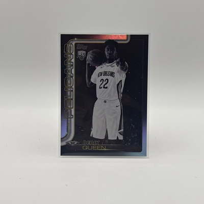 #ad 2025 2026 Derik Queen Topps Black Friday Target Exclusive Black Parallel $12.99