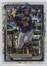 2024 Bowman Draft Chrome Sparkle Refractor /200 Juan Baez #BDC-150 0x4h