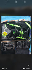 3 X Re Drone LOT Tested Workinng Dromida Vista FPV+2 Folding Drones Cases Remote