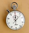 Rare Vtg Swiss Made Minerva Rattrapante Stop Watch 9 Jewels Excellent Condition