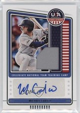 2023 Panini USA Baseball Stars & Stripes Materials Michael Carico Auto b6y
