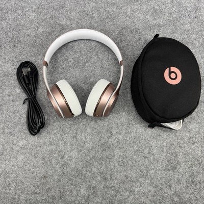 Beats by Dr. Dre Solo3 Wireless On-Ear Headphones Rose Gold A1796