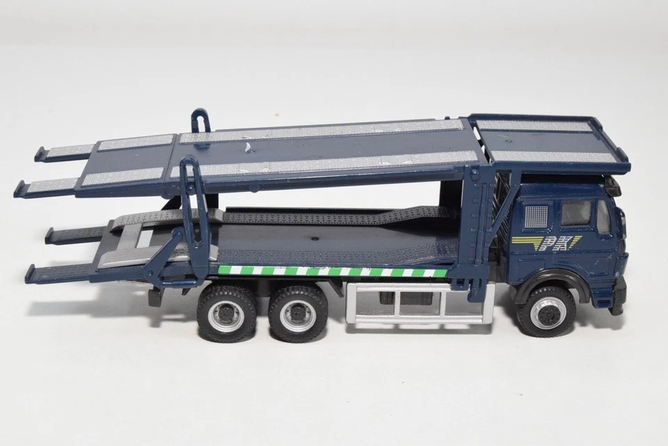 B69 1:60 HONGWELL CARARAMA MERCEDES-BENZ CAMION AUTO TRANSPORTER ECC. COND. - Immagine 4 di 4