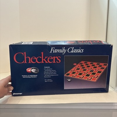 1993 Pressman Family Classics Checkers