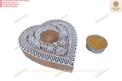 Crafting with Wooden Blocks Stamps in Contemporary Context in Modern Designs