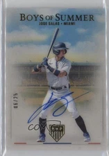 2023 Chronicles America's Pastime Boys of Summer Gold 6/25 Jose Salas Auto 19rf