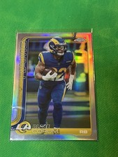 Blake Corum 2025 Topps Chrome Refractor - #171 Rams Football