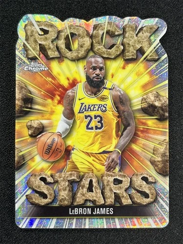 2025 Topps Chrome LeBron James Base (RAW)