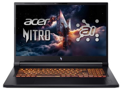 Acer Nitro V17 AI Ryzen AI 5-340 Notebook RAM 16 SSD 512 DOS RTX  4050 GDDR6