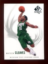 2010-11 SP Authentic #62 Mateen Cleaves 🏀