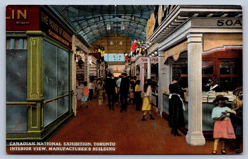 K64/ Toronto Canada Postcard c1910 National Exhibition Interior 130