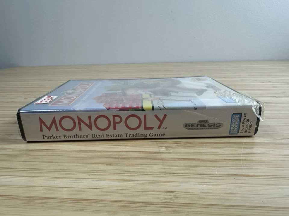 MONOPOLY SEGA GENESIS 1992 CLAMSHELL BRAND NEW FACTORY SEALED - Image 2 of 4