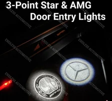 ⭐Mercedes-Benz AMG Step Puddle Door Light Affalterbach CLA E S C CLS GLC SLK GL