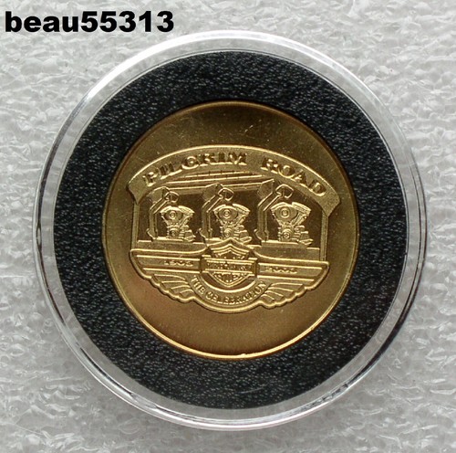 ⭐OFFICIAL HARLEY DAVIDSON 2003 100th ANNIVERSARY "PILGRIM ROAD" FACTORY COIN