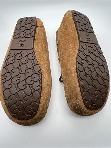 Authentic Kids UGG Australia Dakota Suede Slipper Style# 5296 Chestnut - Picture 7 of 12