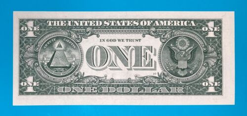 March 4, 1968 / 3 April 1968 (L 03041968 E) BIRTHDAY $1 One Dollar Bill *UNC* - Picture 3 of 4